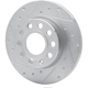 Purchase Top-Quality Rear Disc Brake Rotor by DYNAMIC FRICTION COMPANY - 631-74027R pa2