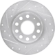 Purchase Top-Quality Rear Disc Brake Rotor by DYNAMIC FRICTION COMPANY - 631-74027R pa5