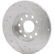 Purchase Top-Quality DYNAMIC FRICTION COMPANY - 631-74031L - Rear Disc Brake Rotor pa3