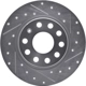 Purchase Top-Quality Rear Disc Brake Rotor by DYNAMIC FRICTION COMPANY - 631-74031R pa1