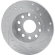 Purchase Top-Quality Rear Disc Brake Rotor by DYNAMIC FRICTION COMPANY - 631-74033L pa4