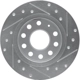 Purchase Top-Quality Rear Disc Brake Rotor by DYNAMIC FRICTION COMPANY - 631-74033L pa5