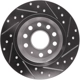 Purchase Top-Quality DYNAMIC FRICTION COMPANY - 631-74055L - Rear Disc Brake Rotor pa5