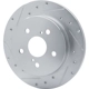Purchase Top-Quality DYNAMIC FRICTION COMPANY - 631-75041L - Rear Disc Brake Rotor pa3