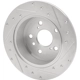 Purchase Top-Quality Rear Disc Brake Rotor by DYNAMIC FRICTION COMPANY - 631-76079L pa1