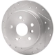 Purchase Top-Quality Rear Disc Brake Rotor by DYNAMIC FRICTION COMPANY - 631-76079L pa4