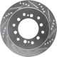 Purchase Top-Quality Rear Disc Brake Rotor by DYNAMIC FRICTION COMPANY - 631-76127R pa4