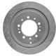 Purchase Top-Quality DYNAMIC FRICTION COMPANY - 631-76137L - Rear Disc Brake Rotor pa5
