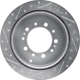 Purchase Top-Quality DYNAMIC FRICTION COMPANY - 631-76137R - Rear Disc Brake Rotor pa3