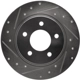 Purchase Top-Quality Rear Disc Brake Rotor by DYNAMIC FRICTION COMPANY - 631-80040L pa4