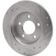 Purchase Top-Quality DYNAMIC FRICTION COMPANY - 631-80040L - Rear Disc Brake Rotor pa5