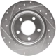 Purchase Top-Quality DYNAMIC FRICTION COMPANY - 631-80040R - Rear Disc Brake Rotor pa1
