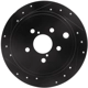 Purchase Top-Quality DYNAMIC FRICTION COMPANY - 633-13021L - Rear Disc Brake Rotor pa4