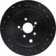 Purchase Top-Quality Rear Disc Brake Rotor by DYNAMIC FRICTION COMPANY - 633-13023L pa5