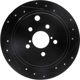 Purchase Top-Quality Rear Disc Brake Rotor by DYNAMIC FRICTION COMPANY - 633-13023R pa1