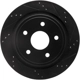 Purchase Top-Quality Rear Disc Brake Rotor by DYNAMIC FRICTION COMPANY - 633-40095R pa2