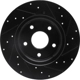 Purchase Top-Quality Rear Disc Brake Rotor by DYNAMIC FRICTION COMPANY - 633-40113L pa5