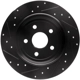 Purchase Top-Quality DYNAMIC FRICTION COMPANY - 633-42004L - Rear Disc Brake Rotor pa2