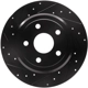 Purchase Top-Quality DYNAMIC FRICTION COMPANY - 633-42004L - Rear Disc Brake Rotor pa5