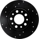 Purchase Top-Quality Rear Disc Brake Rotor by DYNAMIC FRICTION COMPANY - 633-42014L pa2