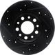 Purchase Top-Quality Rear Disc Brake Rotor by DYNAMIC FRICTION COMPANY - 633-42014R pa5