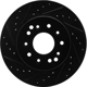 Purchase Top-Quality Rear Disc Brake Rotor by DYNAMIC FRICTION COMPANY - 633-47008L pa2