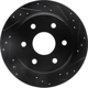 Purchase Top-Quality Rear Disc Brake Rotor by DYNAMIC FRICTION COMPANY - 633-48037R pa4
