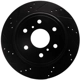 Purchase Top-Quality DYNAMIC FRICTION COMPANY - 633-48053L - Rear Disc Brake Rotor pa3