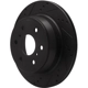 Purchase Top-Quality DYNAMIC FRICTION COMPANY - 633-48053L - Rear Disc Brake Rotor pa4