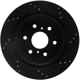 Purchase Top-Quality DYNAMIC FRICTION COMPANY - 633-48053L - Rear Disc Brake Rotor pa5
