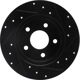 Purchase Top-Quality Rear Disc Brake Rotor by DYNAMIC FRICTION COMPANY - 633-53004L pa4