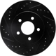 Purchase Top-Quality Rear Disc Brake Rotor by DYNAMIC FRICTION COMPANY - 633-54058L pa2
