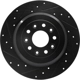 Purchase Top-Quality Rear Disc Brake Rotor by DYNAMIC FRICTION COMPANY - 633-54088L pa4