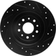 Purchase Top-Quality Rear Disc Brake Rotor by DYNAMIC FRICTION COMPANY - 633-54088L pa5