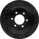 Purchase Top-Quality Rear Disc Brake Rotor by DYNAMIC FRICTION COMPANY - 633-54231L pa1