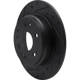 Purchase Top-Quality Rear Disc Brake Rotor by DYNAMIC FRICTION COMPANY - 633-58019L pa4
