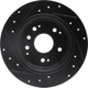 Purchase Top-Quality Rear Disc Brake Rotor by DYNAMIC FRICTION COMPANY - 633-58019R pa2