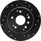 Purchase Top-Quality Rear Disc Brake Rotor by DYNAMIC FRICTION COMPANY - 633-58019R pa5