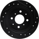 Purchase Top-Quality Rear Disc Brake Rotor by DYNAMIC FRICTION COMPANY - 633-59014L pa2