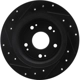 Purchase Top-Quality Rear Disc Brake Rotor by DYNAMIC FRICTION COMPANY - 633-59032R pa5