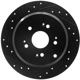 Purchase Top-Quality Rear Disc Brake Rotor by DYNAMIC FRICTION COMPANY - 633-59048L pa1