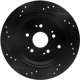 Purchase Top-Quality Rear Disc Brake Rotor by DYNAMIC FRICTION COMPANY - 633-59048R pa4