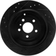Purchase Top-Quality Rear Disc Brake Rotor by DYNAMIC FRICTION COMPANY - 633-63131R pa2