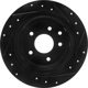 Purchase Top-Quality Rear Disc Brake Rotor by DYNAMIC FRICTION COMPANY - 633-67050L pa3