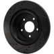 Purchase Top-Quality DYNAMIC FRICTION COMPANY - 633-67055R - Rear Disc Brake Rotor pa5