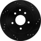 Purchase Top-Quality Rear Disc Brake Rotor by DYNAMIC FRICTION COMPANY - 633-67088R pa3