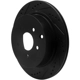 Purchase Top-Quality DYNAMIC FRICTION COMPANY - 633-67089L - Rear Disc Brake Rotor pa5