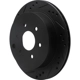 Purchase Top-Quality Rear Disc Brake Rotor by DYNAMIC FRICTION COMPANY - 633-67094L pa5