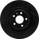 Purchase Top-Quality Rear Disc Brake Rotor by DYNAMIC FRICTION COMPANY - 633-73066L pa2