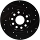 Purchase Top-Quality Rear Disc Brake Rotor by DYNAMIC FRICTION COMPANY - 633-74031L pa1